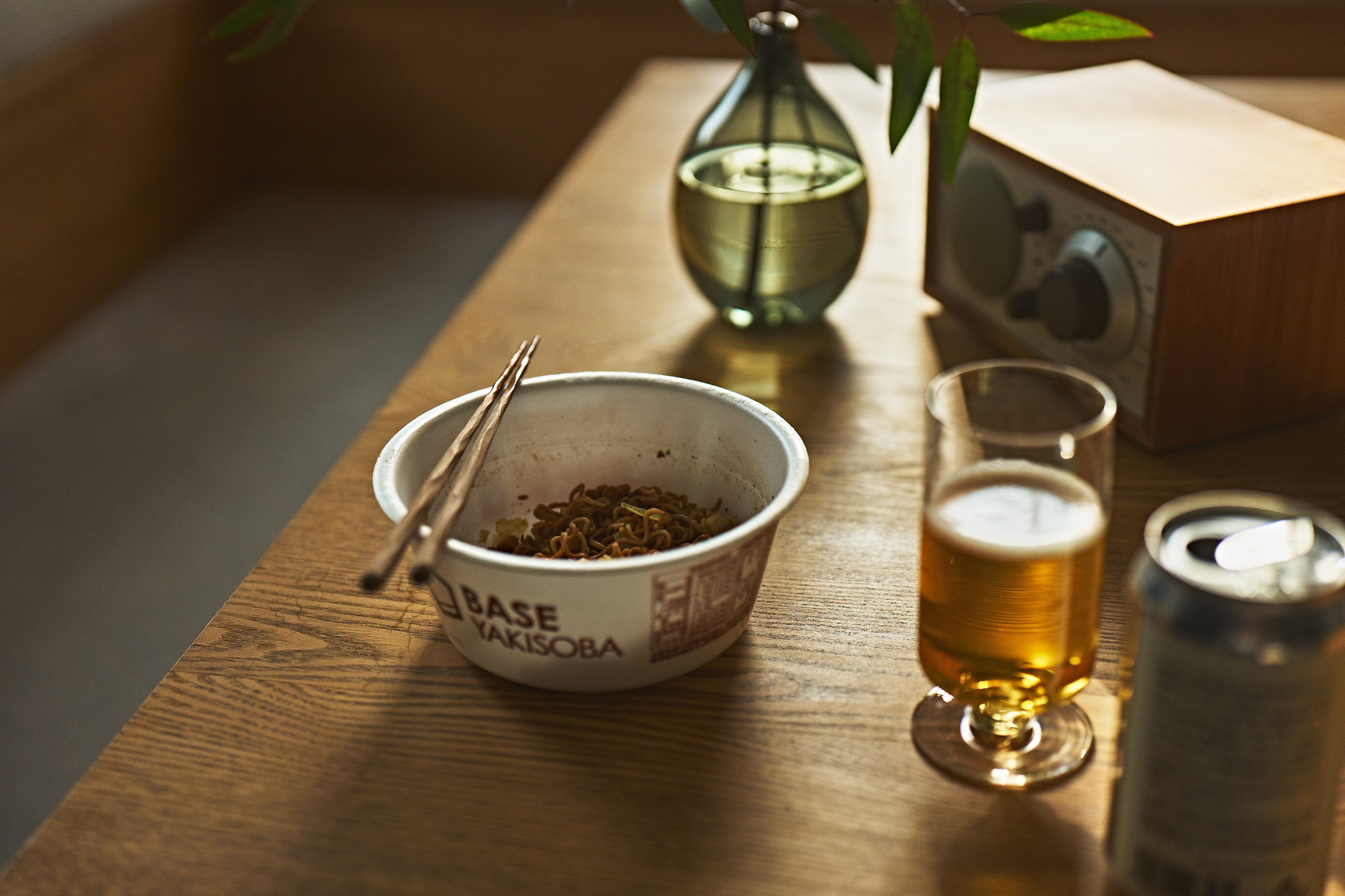 Logo on colored background