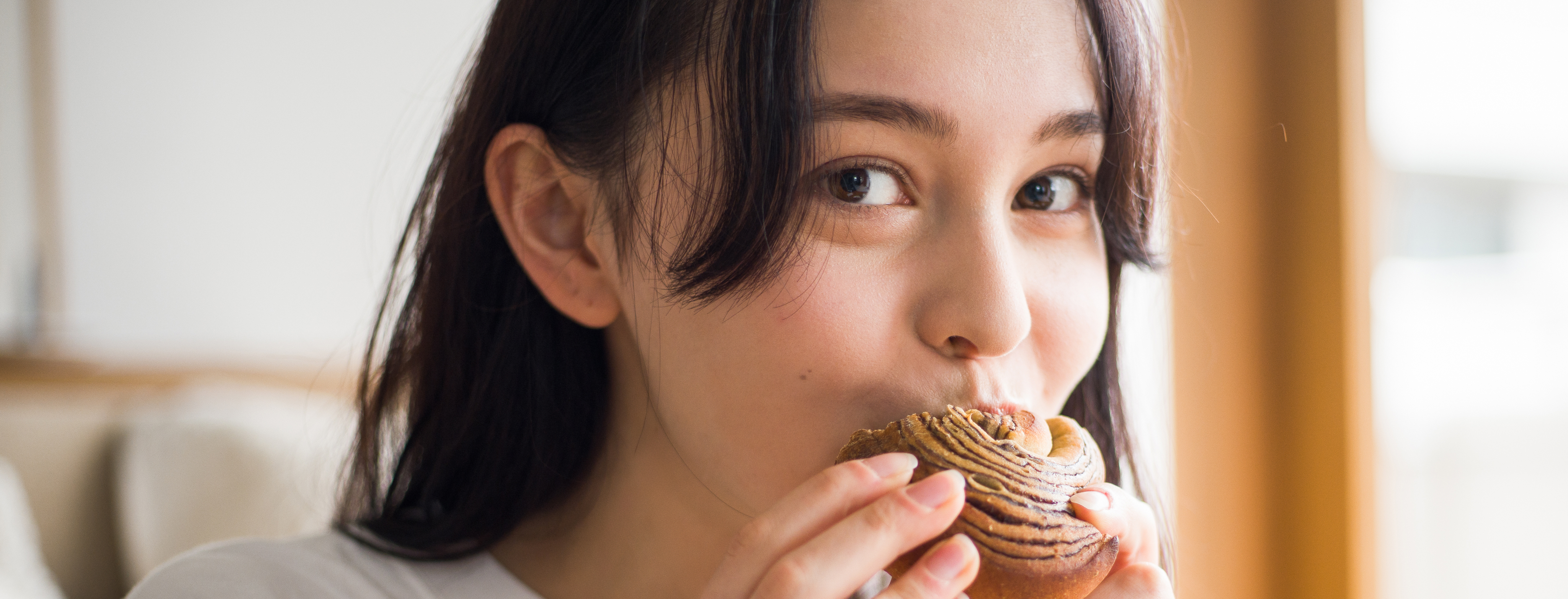 Logo on colored background